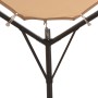 Cenador 4x4 m de acero beige de vidaXL, Carpas y cenadores - Ref: Foro24-43167, Precio: 235,67 €, Descuento: %