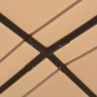 Cenador 4x4 m de acero beige de vidaXL, Carpas y cenadores - Ref: Foro24-43167, Precio: 235,67 €, Descuento: %