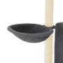 Rascador para gatos con postes de sisal gris oscuro 96,5 cm en Mobiliario para gatos | Comprar online en Foru.es