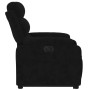 Sillón eléctrico reclinable elevable de terciopelo negro en Sillones | Comprar online en Foru.es