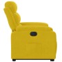 Sillón eléctrico reclinable elevable de terciopelo amarillo en Sillones | Comprar online en Foru.es