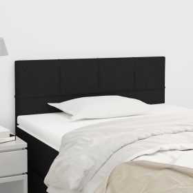 Cabecero de tela negro 80x5x78/88 cm de , Cabeceros y pies de cama - Ref: Foro24-346006, Precio: 34,17 €, Descuento: %
