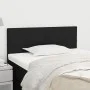 Kopfteil aus schwarzem Stoff, 80x5x78/88 cm von , Kopf- und Fußteile - Ref: Foro24-346006, Preis: 33,94 €, Rabatt: %