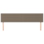 Cabeceros 2 unidades de tela gris taupe 90x5x78/88 cm de , Cabeceros y pies de cama - Ref: Foro24-346176, Precio: 70,26 €, De...