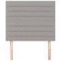 Cabeceros 2 unidades de tela gris claro 90x5x78/88 cm de , Cabeceros y pies de cama - Ref: Foro24-3116454, Precio: 58,90 €, D...