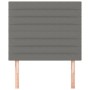 Cabeceros 2 unidades de tela gris oscuro 100x5x78/88 cm de , Cabeceros y pies de cama - Ref: Foro24-3116463, Precio: 61,13 €,...