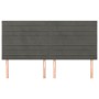 Cabeceros 4 unidades de terciopelo gris oscuro 100x5x78/88 cm de , Cabeceros y pies de cama - Ref: Foro24-3116539, Precio: 89...