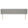Cabecero de tela gris claro 183x23x78/88 cm de , Cabeceros y pies de cama - Ref: Foro24-3117298, Precio: 73,58 €, Descuento: %