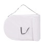 Camilla de masaje plegable 4 cm de grosor 2 cojines blanco de vidaXL, Mesas de masaje - Ref: Foro24-110158, Precio: 229,14 €,...