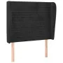 Headboard with black velvet ears 103x23x118/128 cm by , Headboards and footboards - Ref: Foro24-3118140, Price: 71,98 €, Disc...