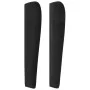 Headboard with black velvet ears 103x23x118/128 cm by , Headboards and footboards - Ref: Foro24-3118140, Price: 71,98 €, Disc...