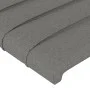 Cabecero de tela gris oscuro 183x16x78/88 cm de , Cabeceros y pies de cama - Ref: Foro24-3118923, Precio: 64,83 €, Descuento: %