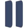 Blue fabric headboard 183x16x78/88 cm by , Headboards and footboards - Ref: Foro24-3118928, Price: 69,45 €, Discount: %