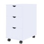 Mueble de cajones blanco 33x45x60 cm de vidaXL, Taquillas y armarios de almacenamiento - Ref: Foro24-245727, Precio: 107,00 €...