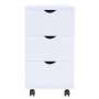 Mueble de cajones blanco 33x45x60 cm de vidaXL, Taquillas y armarios de almacenamiento - Ref: Foro24-245727, Precio: 107,00 €...
