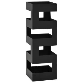 Paragúero diseño tetris acero negro de vidaXL, Paragüeros - Ref: Foro24-246794, Precio: 33,88 €, Descuento: %