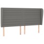 Cama box spring con colchón tela gris oscuro 200x200 cm de , Camas y somieres - Ref: Foro24-3128070, Precio: 656,36 €, Descue...