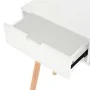 Mesa consola de madera maciza de pino blanca 80x30x72 cm de vidaXL, Mesas auxiliares - Ref: Foro24-244737, Precio: 85,69 €, D...