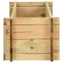 Jardinera de verduras madera pino impregnada 120 cm de vidaXL, Maceteros y jardineras - Ref: Foro24-43349, Precio: 51,29 €, D...