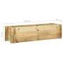 Jardinera de verduras madera pino impregnada 120 cm de vidaXL, Maceteros y jardineras - Ref: Foro24-43349, Precio: 51,29 €, D...
