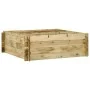 Vegetable planter impregnated pine wood 120x120x40 cm by vidaXL, Pots and planters - Ref: Foro24-43346, Price: 72,06 €, Disco...