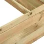 Vegetable planter impregnated pine wood 120x120x40 cm by vidaXL, Pots and planters - Ref: Foro24-43346, Price: 72,06 €, Disco...