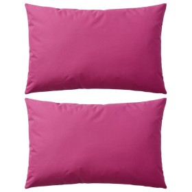 Cojines para exteriores 60x40 cm rosa 2 unidades de vidaXL, Cojines - Ref: Foro24-132296, Precio: 40,22 €, Descuento: %