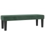 Cama box spring con colchón terciopelo verde oscuro 180x200 cm de , Camas y somieres - Ref: Foro24-3137920, Precio: 700,78 €,...