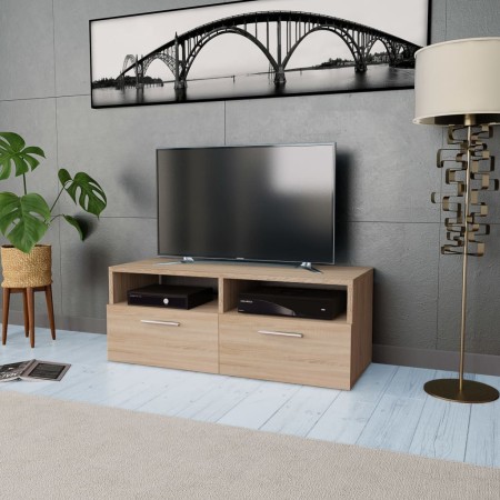 Mueble de TV madera de ingeniería roble 95x35x36 cm de vidaXL, Muebles TV - Ref: Foro24-244868, Precio: 74,67 €, Descuento: %