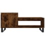 Mesa de centro madera contrachapada roble ahumado 100x50x45 cm de , Mesas de centro - Ref: Foro24-830841, Precio: 49,96 €, De...