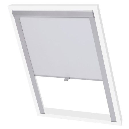 Persiana enrollable opaca blanca UK08 de , Persianas y estores - Ref: Foro24-133513, Precio: 76,38 €, Descuento: %