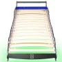 Cama infantil con forma de coche carreras y LED 90x200 cm azul de vidaXL, Cunas y camas para niños - Ref: Foro24-243937, Prec...