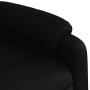 Sillón de masaje reclinable eléctrico cuero sintético negro en Sillones | Comprar online en Foru.es