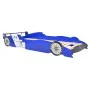 Cama infantil con forma de coche carreras y LED 90x200 cm azul de vidaXL, Cunas y camas para niños - Ref: Foro24-243937, Prec...