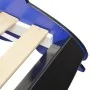 Cama infantil con forma de coche carreras y LED 90x200 cm azul de vidaXL, Cunas y camas para niños - Ref: Foro24-243937, Prec...