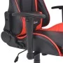 Silla de escritorio reclinable Racing de cuero artificial roja de vidaXL, Sillas de oficina - Ref: Foro24-20172, Precio: 185,...