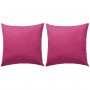 Cojines para exteriores 2 unidades 45x45 cm rosa de vidaXL, Cojines - Ref: Foro24-132294, Precio: 38,26 €, Descuento: %