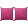 Cojines para exteriores 2 unidades 45x45 cm rosa de vidaXL, Cojines - Ref: Foro24-132294, Precio: 35,76 €, Descuento: %