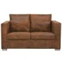 vidaXl Sofa de 2 plazas 137x73x82 cm piel de ante artificial de vidaXL, Sofás - Ref: Foro24-244702, Precio: 402,82 €, Descuen...