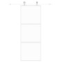 Puerta corredera vidrio templado y aluminio blanca 76x205 cm de , Puertas para el hogar - Ref: Foro24-155204, Precio: 139,63 ...