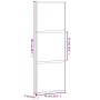 Weiße Schiebetür aus gehärtetem Glas und Aluminium, 76 x 205 cm von , Türen für zu Hause - Ref: Foro24-155204, Preis: 138,22 ...