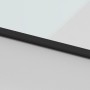 Puerta corredera vidrio templado y aluminio negra 76x205 cm de , Puertas para el hogar - Ref: Foro24-155219, Precio: 189,10 €...