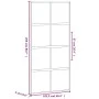 Puerta corredera vidrio templado y aluminio negra 102,5x205 cm de , Puertas para el hogar - Ref: Foro24-155227, Precio: 220,9...