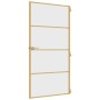 Puerta interior dorada vidrio templado aluminio 102,5x201,5 cm de , Puertas para el hogar - Ref: Foro24-155135, Precio: 170,9...