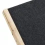 Rampa para perros madera maciza de abeto gris 100x40 cm de , Escalones y rampas para mascotas - Ref: Foro24-172417, Precio: 6...