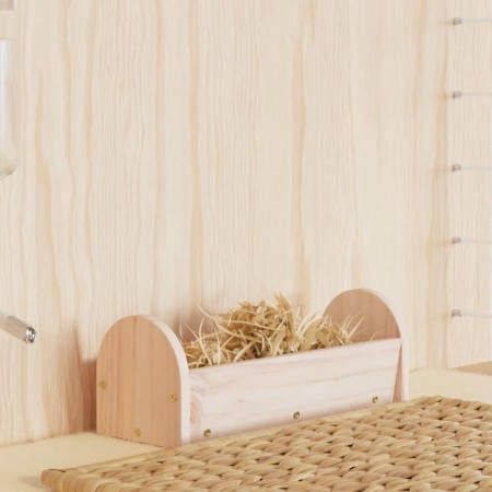 Comedero de heno para conejos madera maciza abeto 28x10x10 cm de , Cuencos, comederos, y bebederos para mascotas - Ref: Foro2...