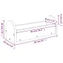 Comedero de heno para conejos madera maciza abeto 28x10x10 cm de , Cuencos, comederos, y bebederos para mascotas - Ref: Foro2...