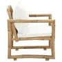 Sillas de jardín con cojines 2 unidades bambú de vidaXL, Sillas de jardín - Ref: Foro24-43158, Precio: 223,16 €, Descuento: %