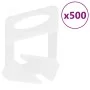 Sistema para nivelación de azulejos 250 cuñas 500 calzos 1,5 mm de , Herramientas - Ref: Foro24-155286, Precio: 32,90 €, Desc...