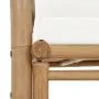 Sillas de jardín con cojines 2 unidades bambú de vidaXL, Sillas de jardín - Ref: Foro24-43158, Precio: 223,16 €, Descuento: %
